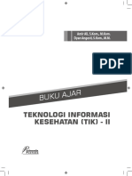 Buku Ajar Teknologi Informasi Kesehatan