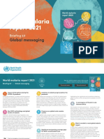World Malaria Report 2021 Global Briefing Kit Eng