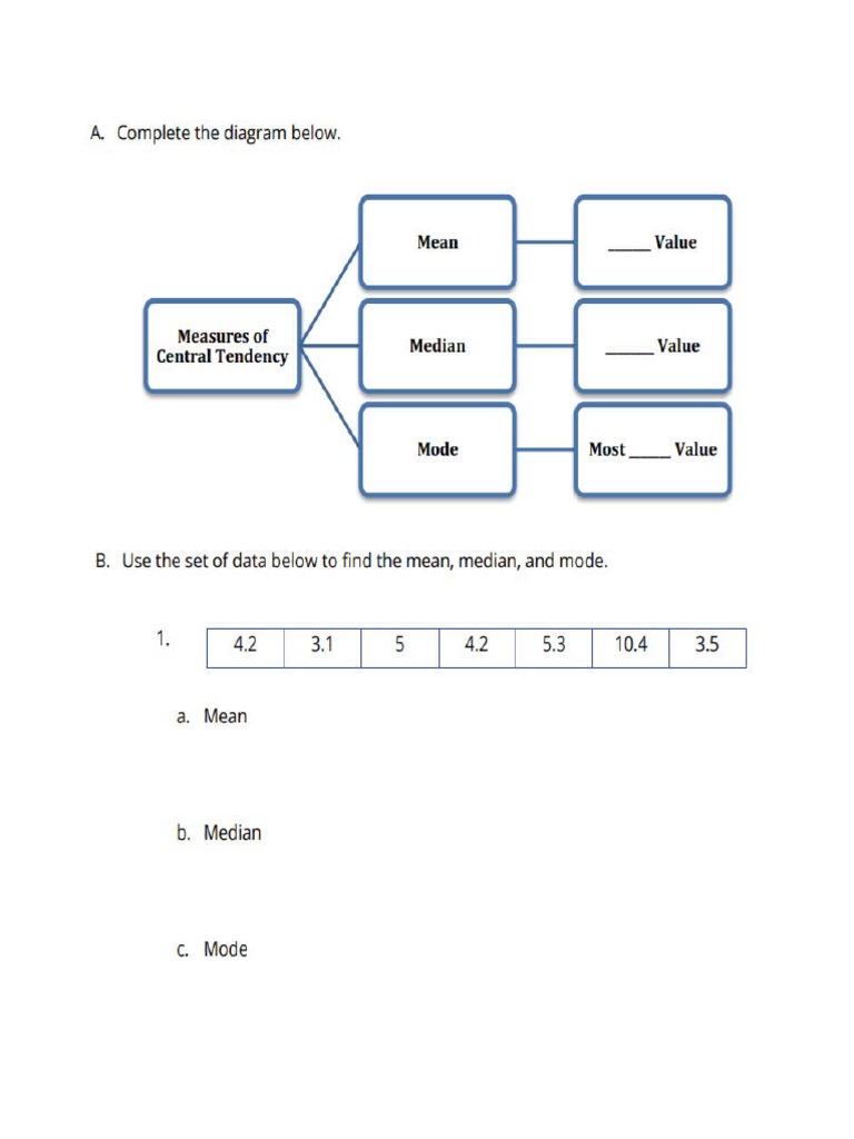 Activity 2 Mean Median Mode | PDF