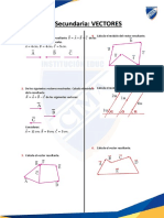 Reforzamiento Vectores 2 Secundaria