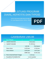 Analisis Situasi Program Diare, Typoid & Hepatitis