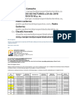 RV Estado de Facturas A 24 Dic 2019