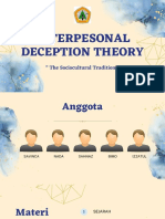 Interpersonal Deception Theory