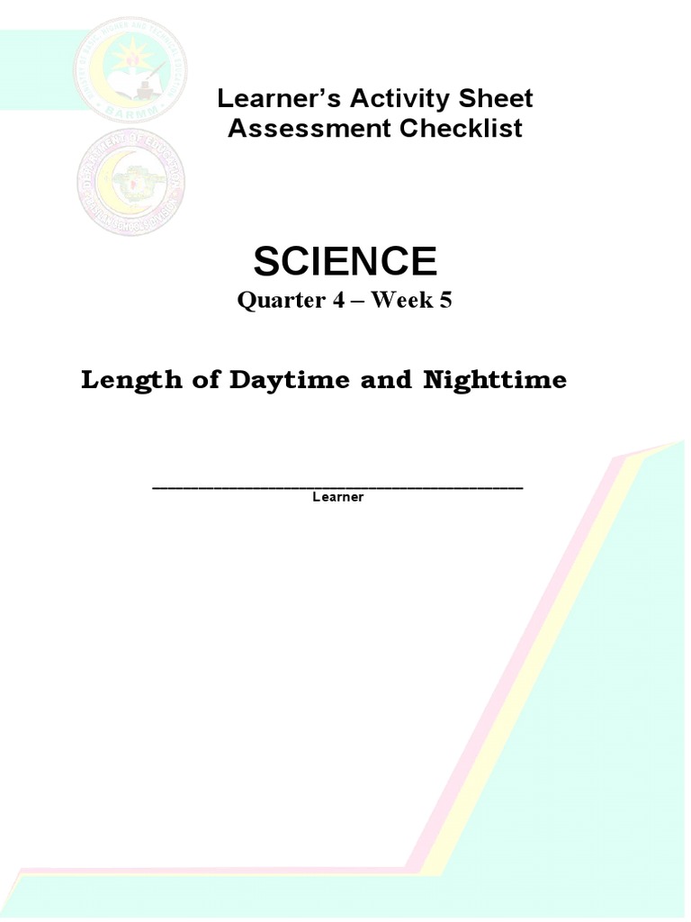Length of Daytime and Nighttime Analysis | PDF | Night | Sunset