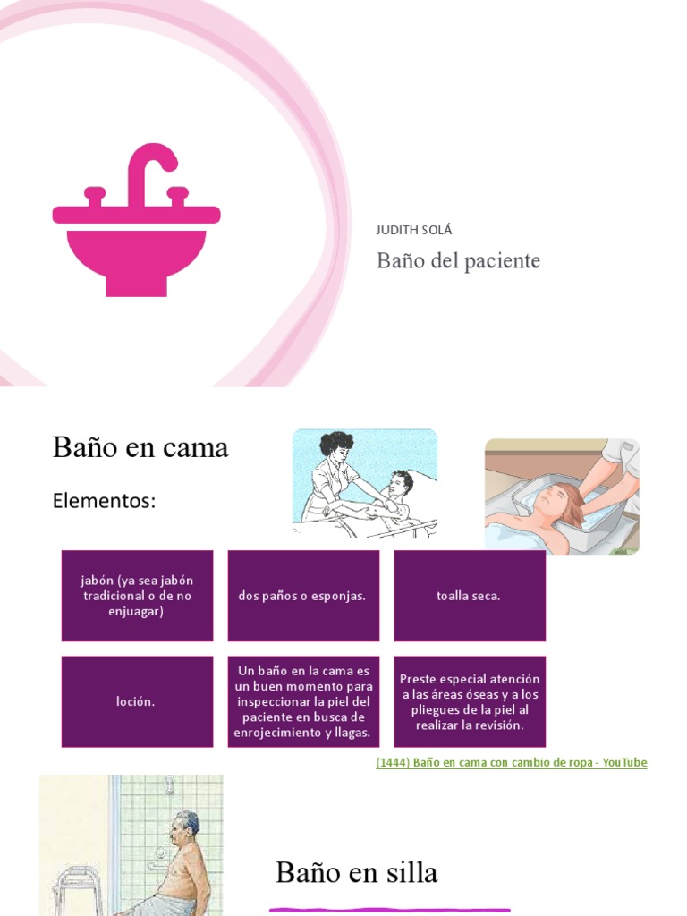 Baño Del Paciente | PDF