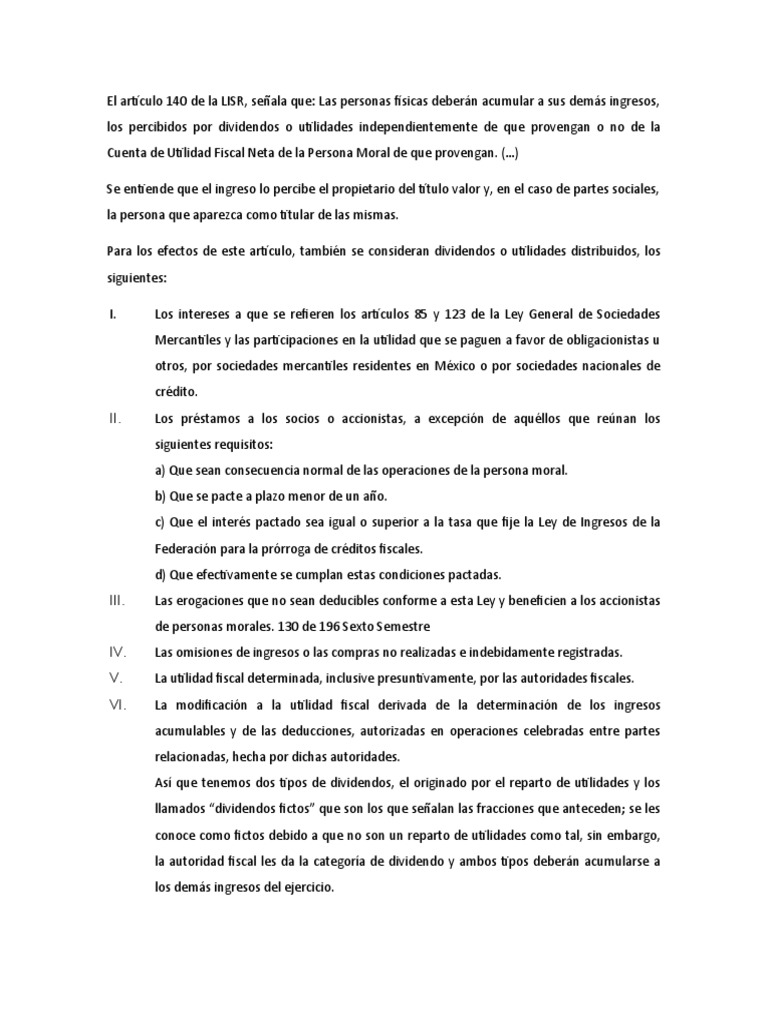 Régimen Fiscal de Dividendos 2025 | PDF | Impuesto sobre la renta ...