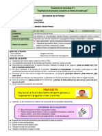 SECUENCIA DE ACTIVIDAD DE COMUNICACION (Leemos Sobre El Perro Sin Pelo) 20-06-2023)