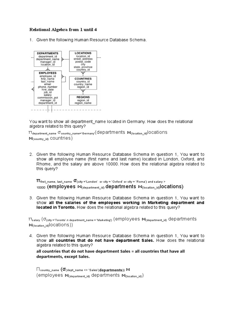Assessment CLO 2 Aljabar Relasional Utk Dosen Dan Solusi | PDF ...