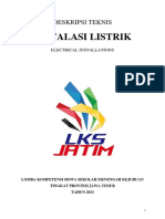 Deskripsi Teknis Lomba Electrical Installations LKS Jatim 2023