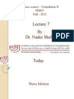 Lecture - 7 - DR Nader Shehata - Waves