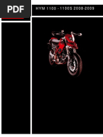 2008 Ducati Hypermotard 1100S Manual | PDF | Transmission