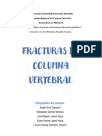 Fracturas de Columna Vertebral