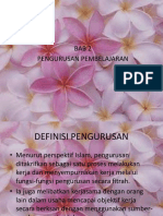 Pengurusan Pembelajaran