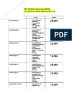 Pricelist Konsumen Paket Oleh Oleh Haji Umroh Box Exclusif