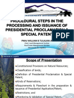 ProceduralApplicationforPres procandSpecialPatent