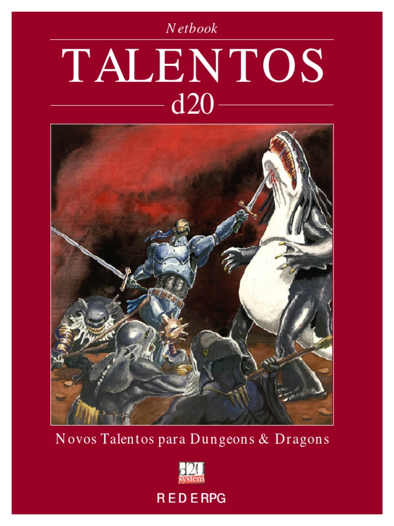 D&D Livro Dos Talentos_d20 RPGBr (Portugues) | PDF | Jogos de RPG ...