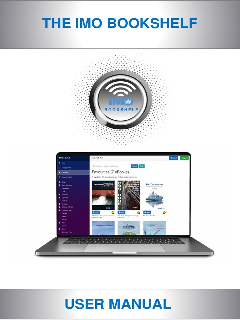 IMO Bookshelf User Manual PDF Online And Offline Login