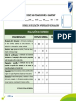 Evluación - Rubrica para Indagación de Dilema Cientifico