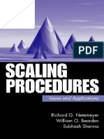 Richard G. Netemeyer, William O. Bearden, Subhash Sharma-Scaling Procedures - Issues and Applications-SAGE Publications, Inc (2003)