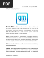 Valores Institucionales de General Motors | PDF | Motores generales