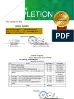 Jakfar Syodik Toefl