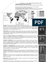 Grandes Biomas e Climas Do Mundo