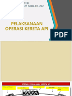 Pertemuan Ke 5 PPT Pelaksanaan Operasi KA