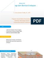 Materi-02 Morfologi Bentuk Endapan