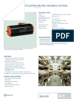 Pneumatic Actuator Eb-Dw, Double Acting Pneumatic Actuator Eb-Dw, Double Acting