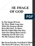 In The Image of God