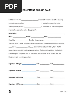 equipment-bill-of-sale-template