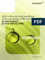 Clariant Flyer Plantasens Olive Squalane