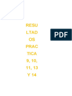 Practica N9,10,11,13 y 14