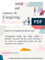 Occupational Health and Safety in Caregiving