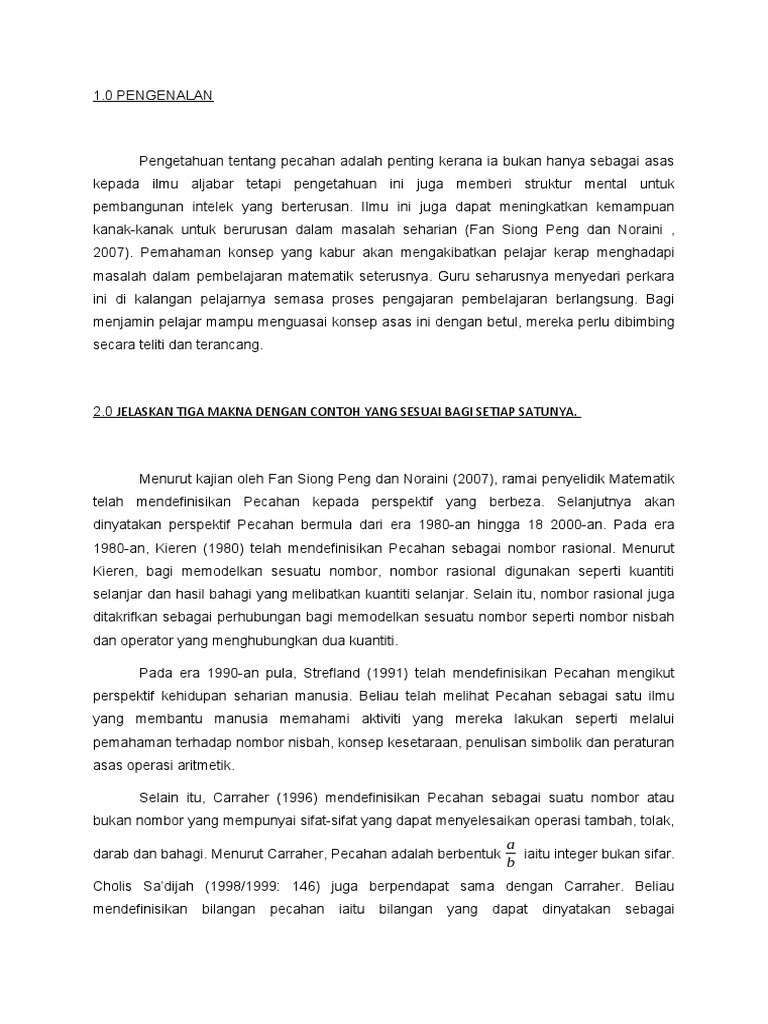 Master Assigment Pecahan | PDF | Karier & Perkembangan