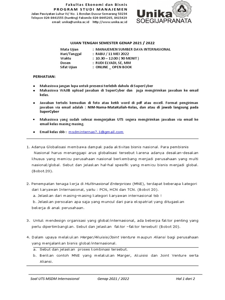MSDM Internasional PDF