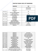 Rundown Paskah 2023