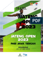 Hasil Jateng Open 2023