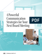 4 Powerful Communication Strategies For Your Next Board Meeting