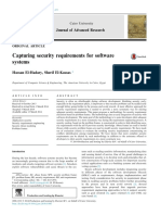 Capturing Security Requirements For Software S - 2014 - Journal of Advanced Rese