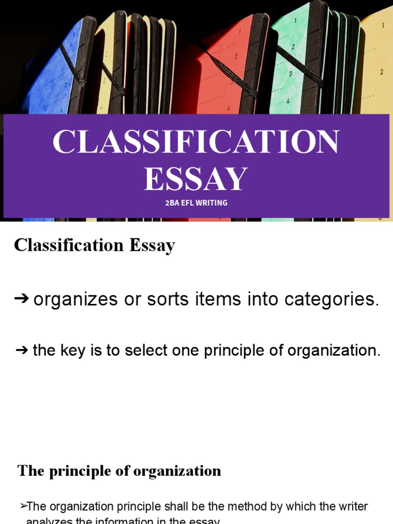 Classification essay pdf essays learning