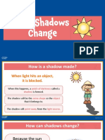 How Shadows Change