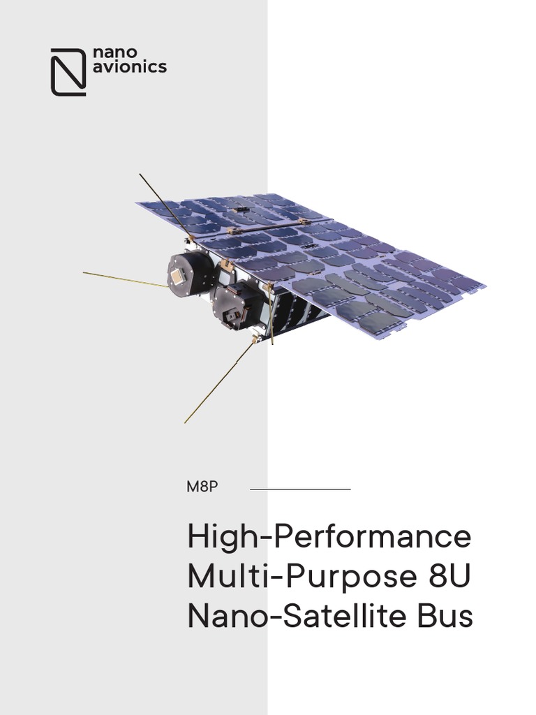 NanoAvionics-M8P-Bus-Brochure-2022 | PDF | Satellite | Flash Memory