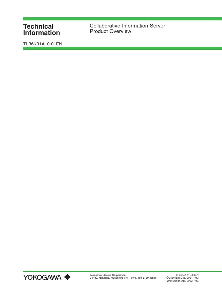 Centum Vp Collaborative Information Server Pdf Server Computing