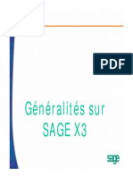 Sage x3 - Intro