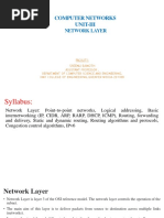 UNIT-III Network Layer