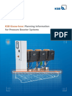 TD KSB Know How Planning Information For Pressure Booster Systems en 181205