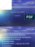 Análisis de Casos (IRAC)