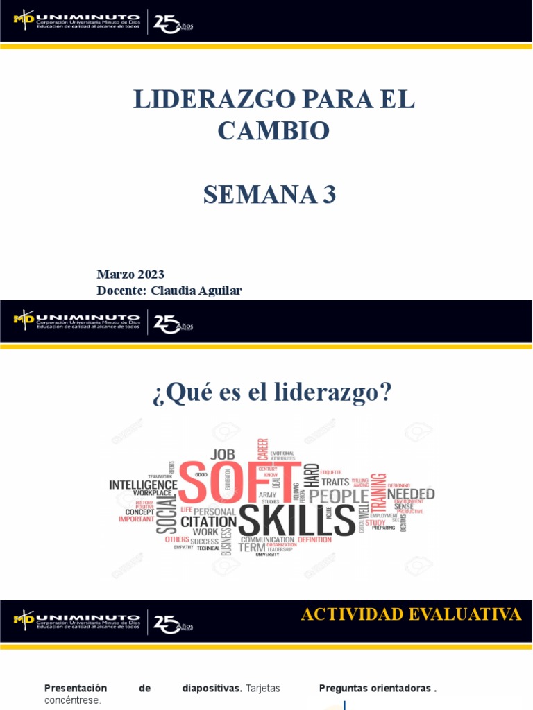 Estrategias de Liderazgo para el Cambio | PDF | Liderazgo | Sicología