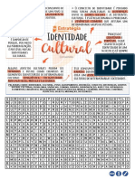 Caça-palavras Didáticos - Humanidades - Identidade Cultural@Estrategiavestibulares